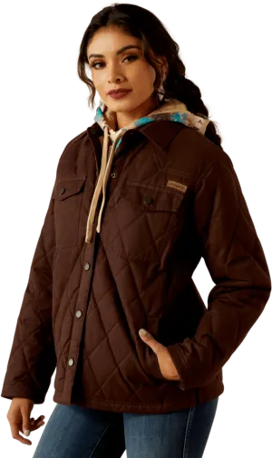 Ariat Women's Mole Grizzly Quilted Barn Jacket