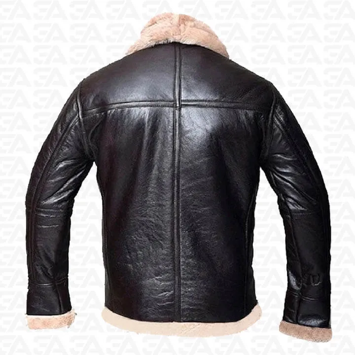 B3 Shearling Aviator Bomber Jacket