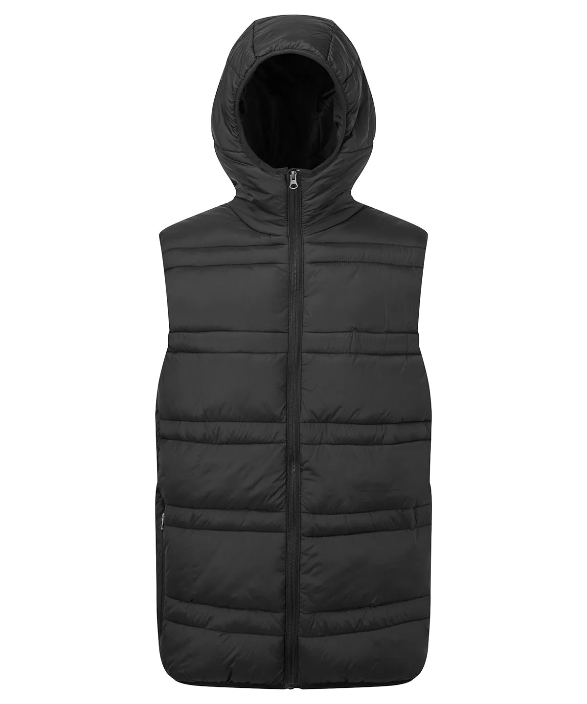 Black - Latitude hooded bodywarmer