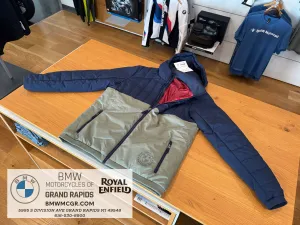 BMW Make Life A Ride Quilted Jacket