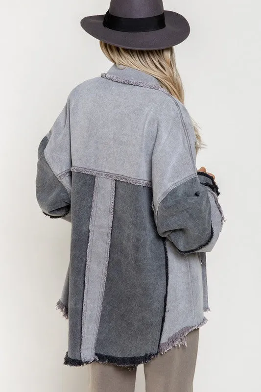 Colorblock Oversized Jacket - online exclusive