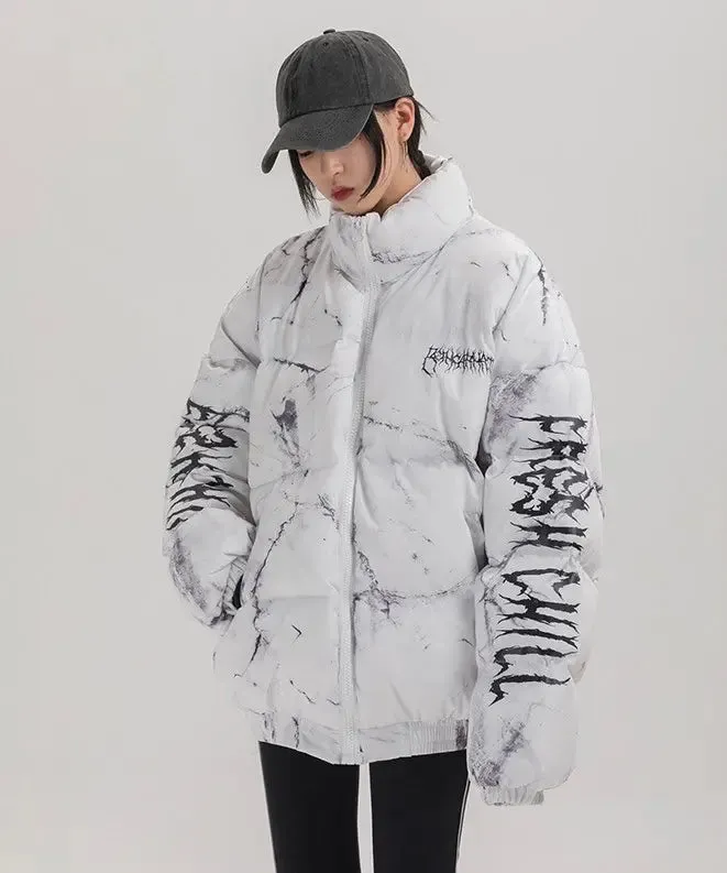 Confused Winter Puffer Jackets