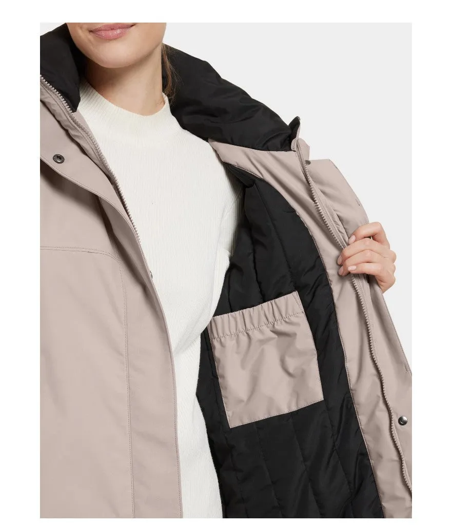 ELISSA WOMEN'S PARKA - ASH BROWN