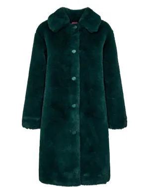 Era Faux Fur Coat Bear Grass