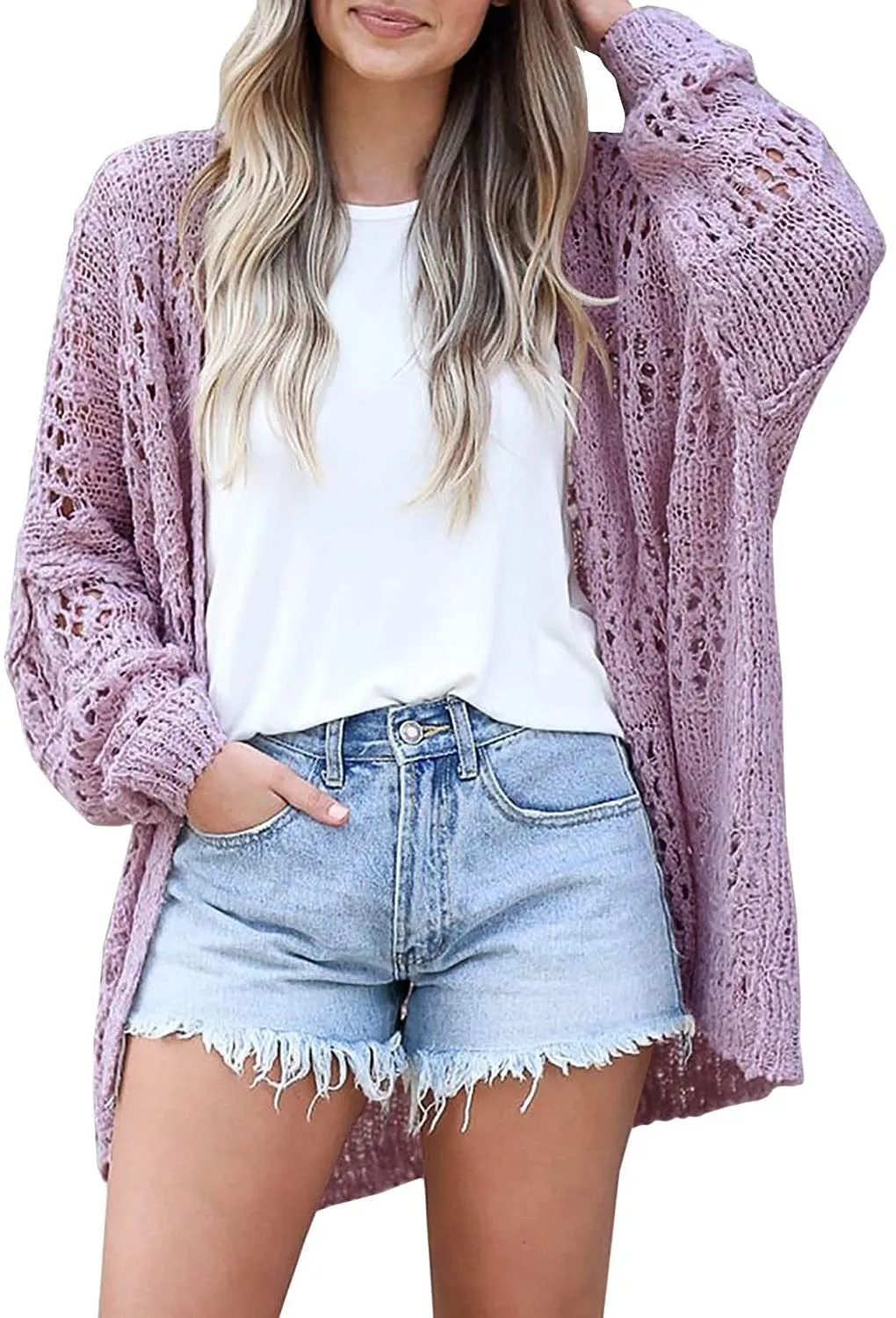 Fatima - Trendy Knitted Cardigan for Women