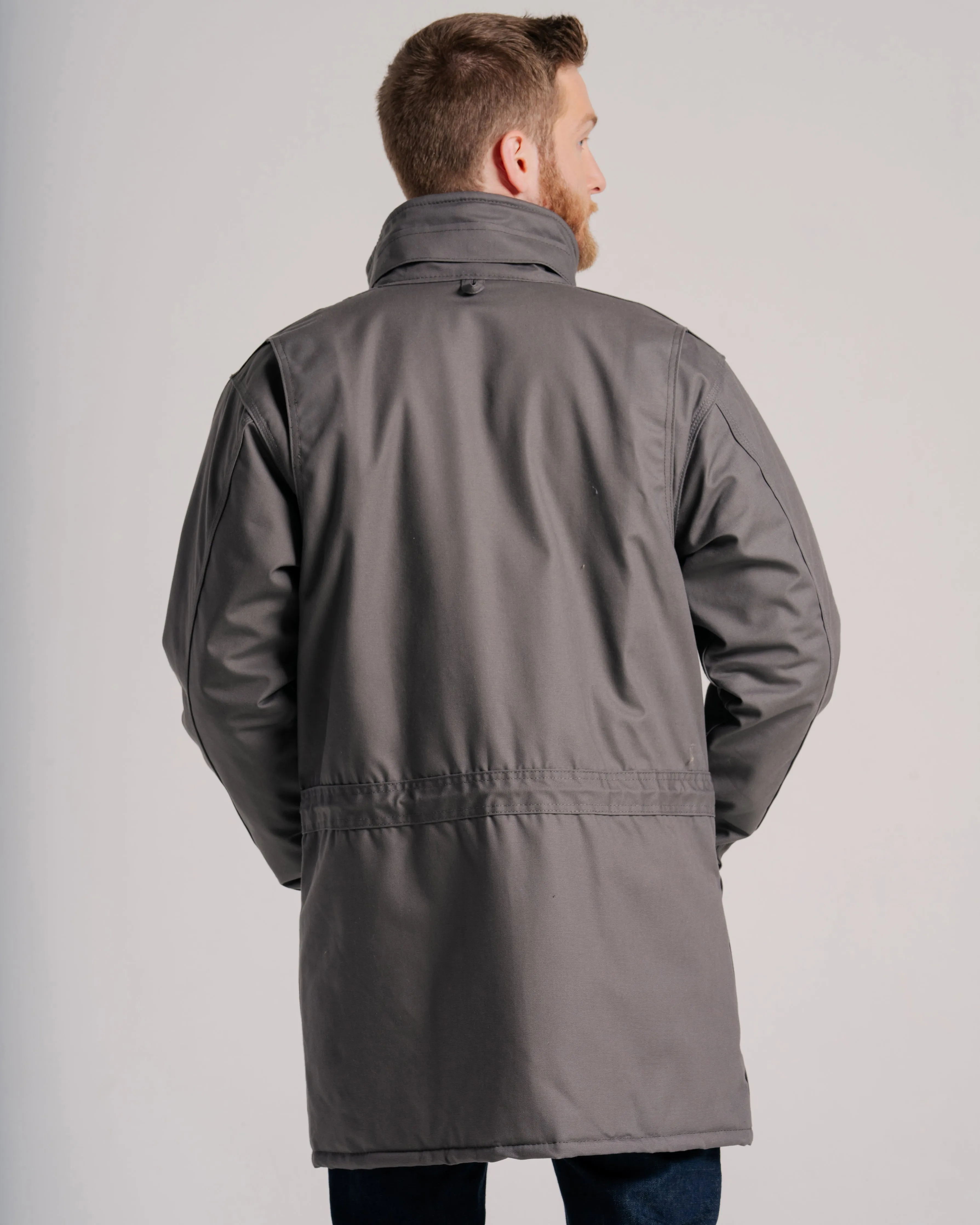 FR Insulated Parka with Windshield Technology | Gray