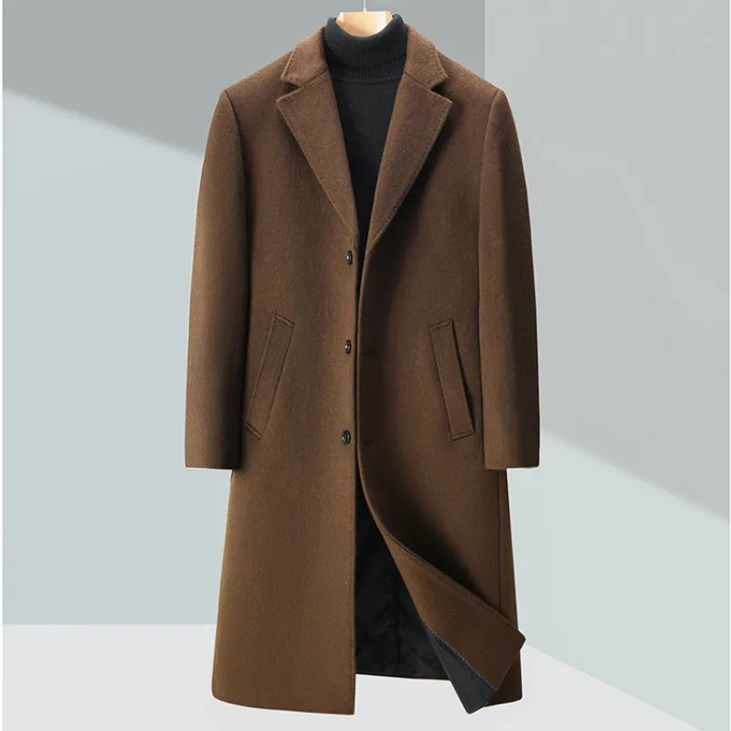 Frank Hardy Wool Trench Coat