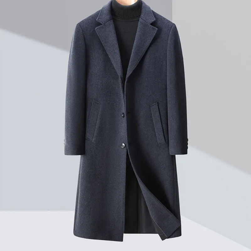 Frank Hardy Wool Trench Coat