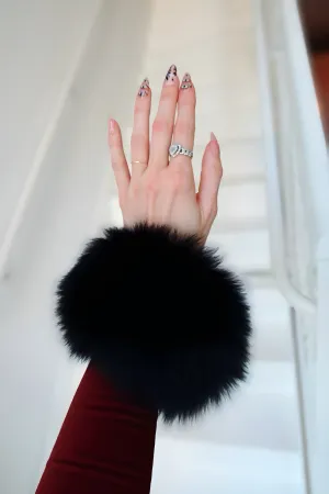 Fur cuffs