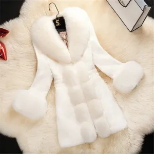 Luxurious New Fur Sensation Coat - High-End Elegance