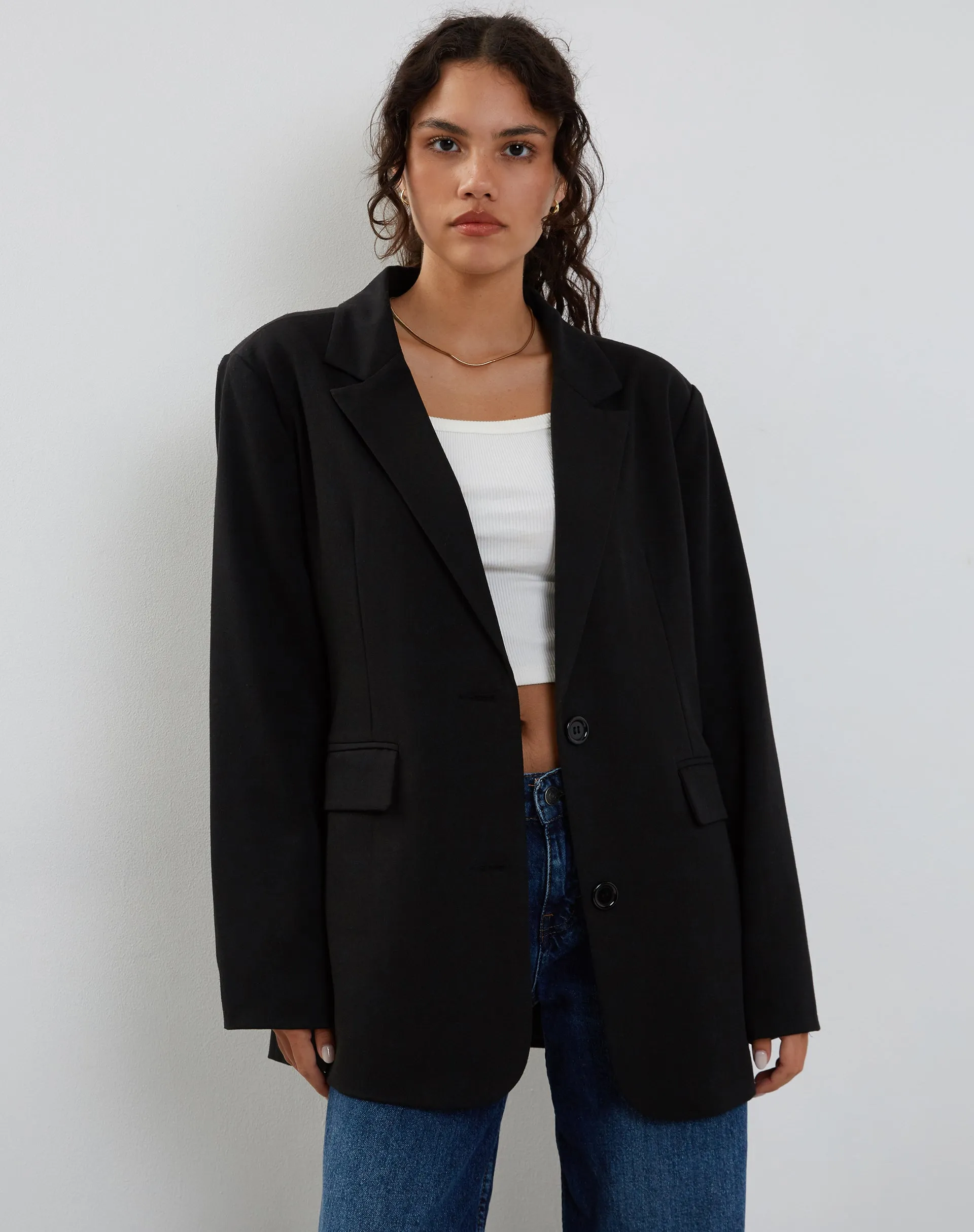 Maiwa Blazer in Black