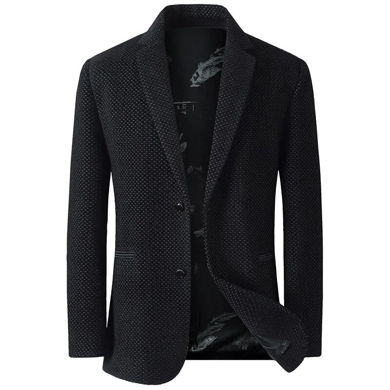 Men's Herringbone Blazer