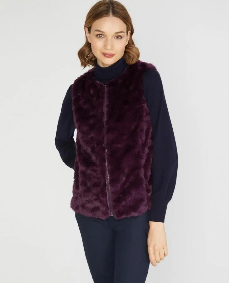 Morello Fur Vest