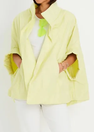 PLANET Chic Cape - Citron