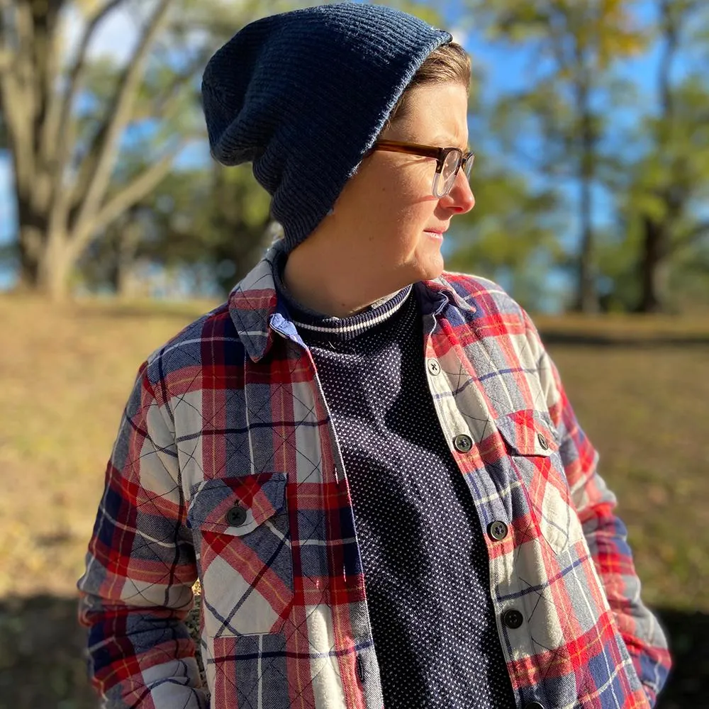 Quilted Red Flannel Jacket