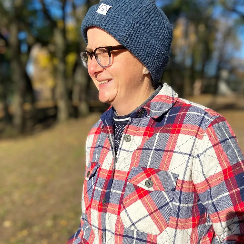 Quilted Red Flannel Jacket