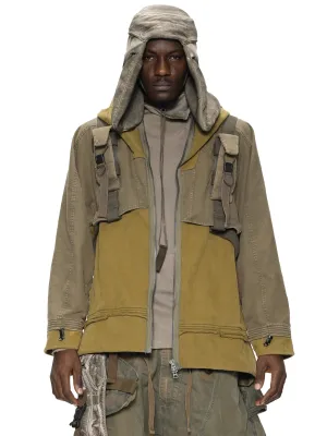 Scavenger's Hooded Vest Bomber