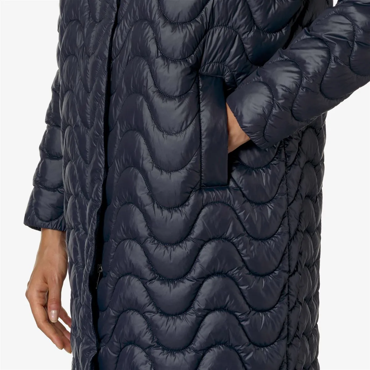 SONJA QUILTED WARM - Jackets - Long - WOMAN - BLUE DEPTH