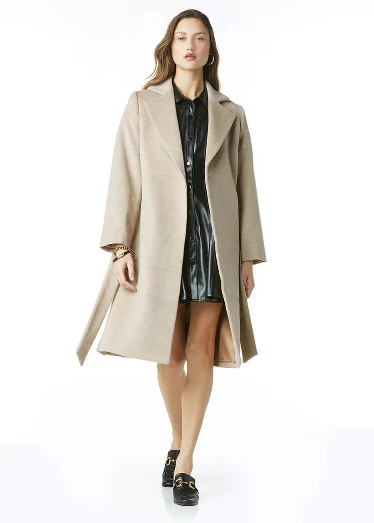 Tart Chantria Coat - Heather Tan ***FINAL SALE***