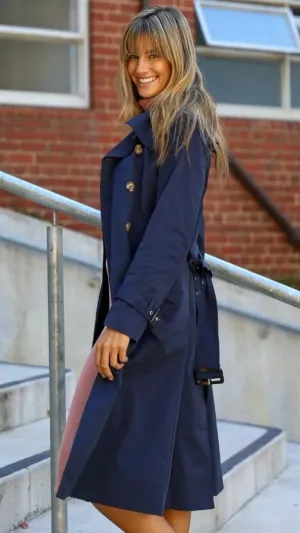 Trench Coat Navy