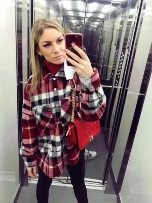 Trendy Oversized Buffalo Check Shacket for Casual Style