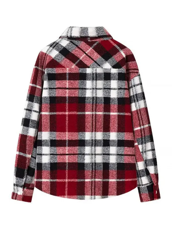 Trendy Oversized Buffalo Check Shacket for Casual Style