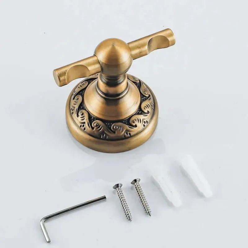 Vintage-style wall-mounted hook