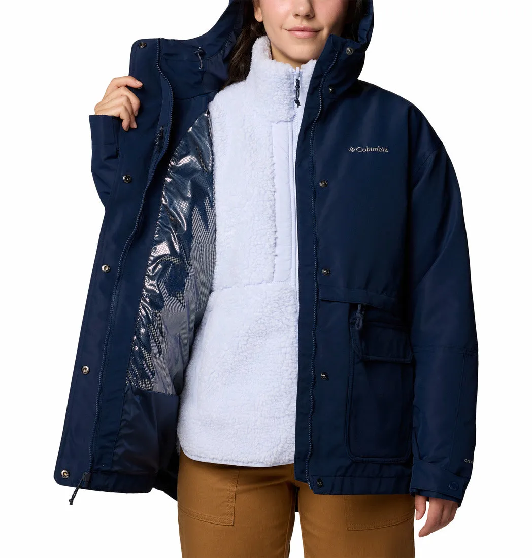 WOMEN'S DROP RIDGE II INTERCHANGE JACKET - COLLEGIATE NAVY