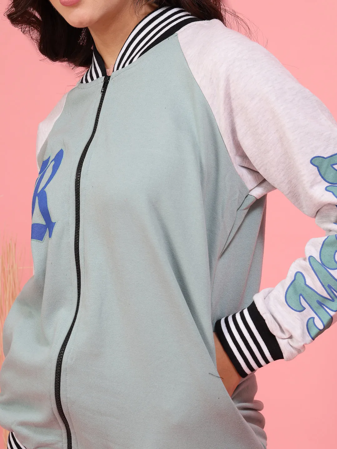 Women’s Trendy Varsity Bomber