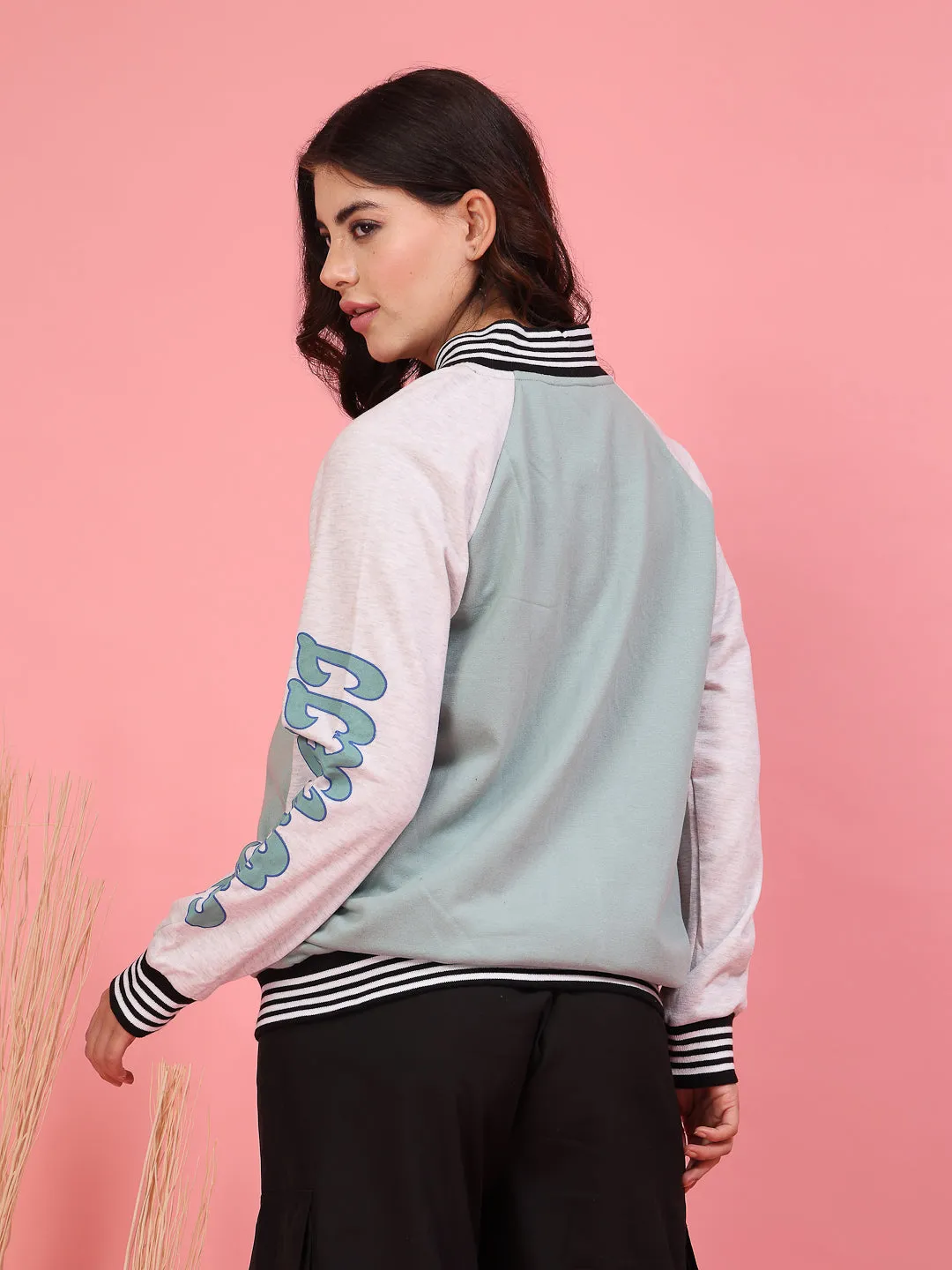 Women’s Trendy Varsity Bomber